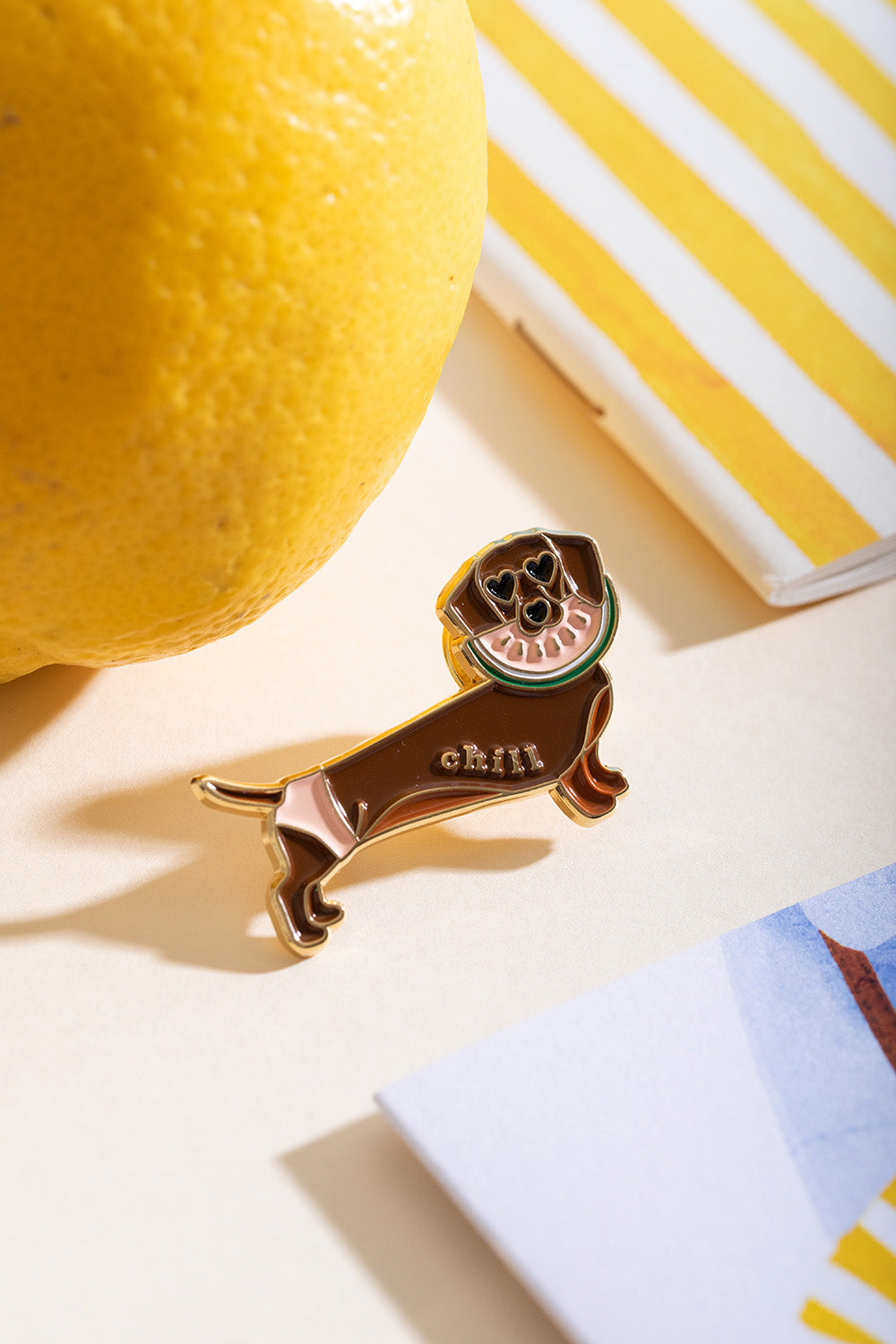 ATWS Enamel Pin Chill Doggy