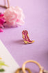 ATWS Enamel Pin Pink Cowboy Boot