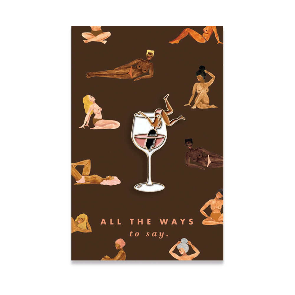 ATWS Enamel Pin Tipsy