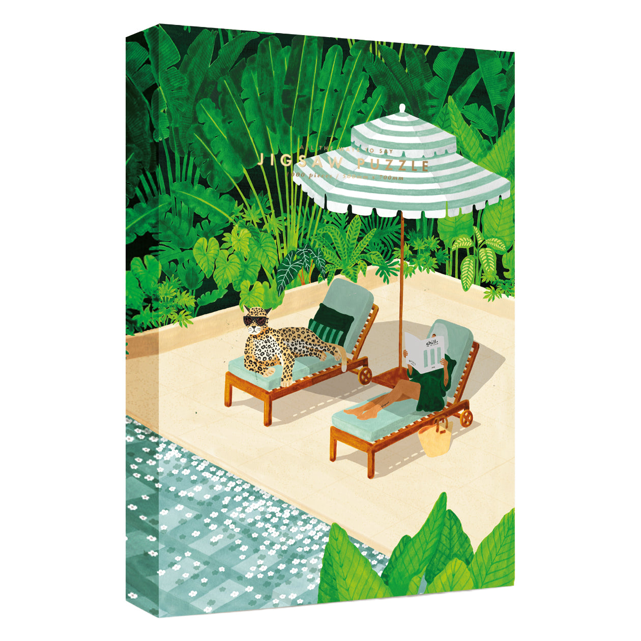 ATWS Jigsaw Puzzle 1000 pieces Summer Pool