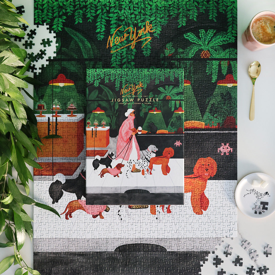 ATWS Jigsaw Puzzle 1000 pieces Dog Sitter