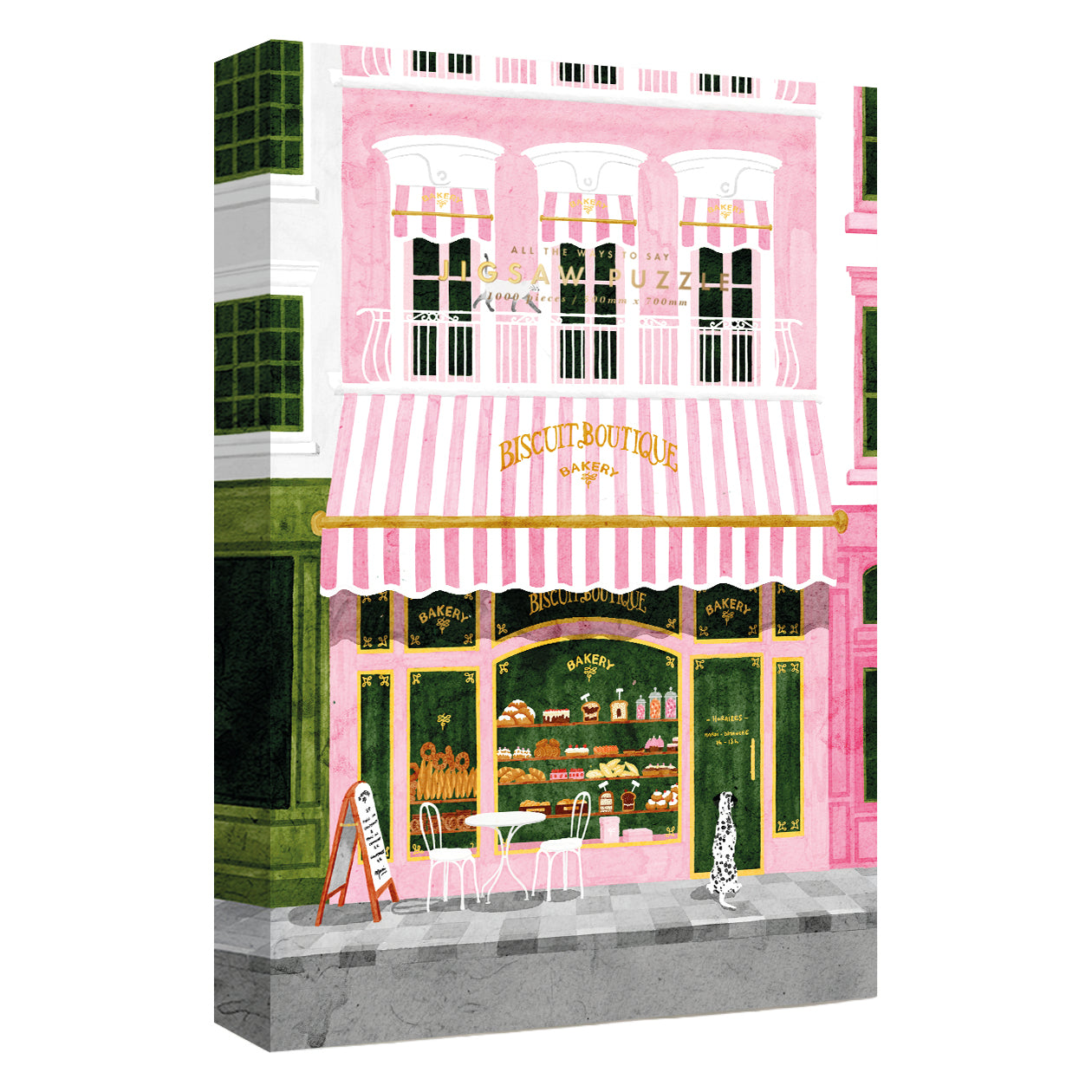 ATWS Jigsaw Puzzle 1000 pieces Pink Bakery