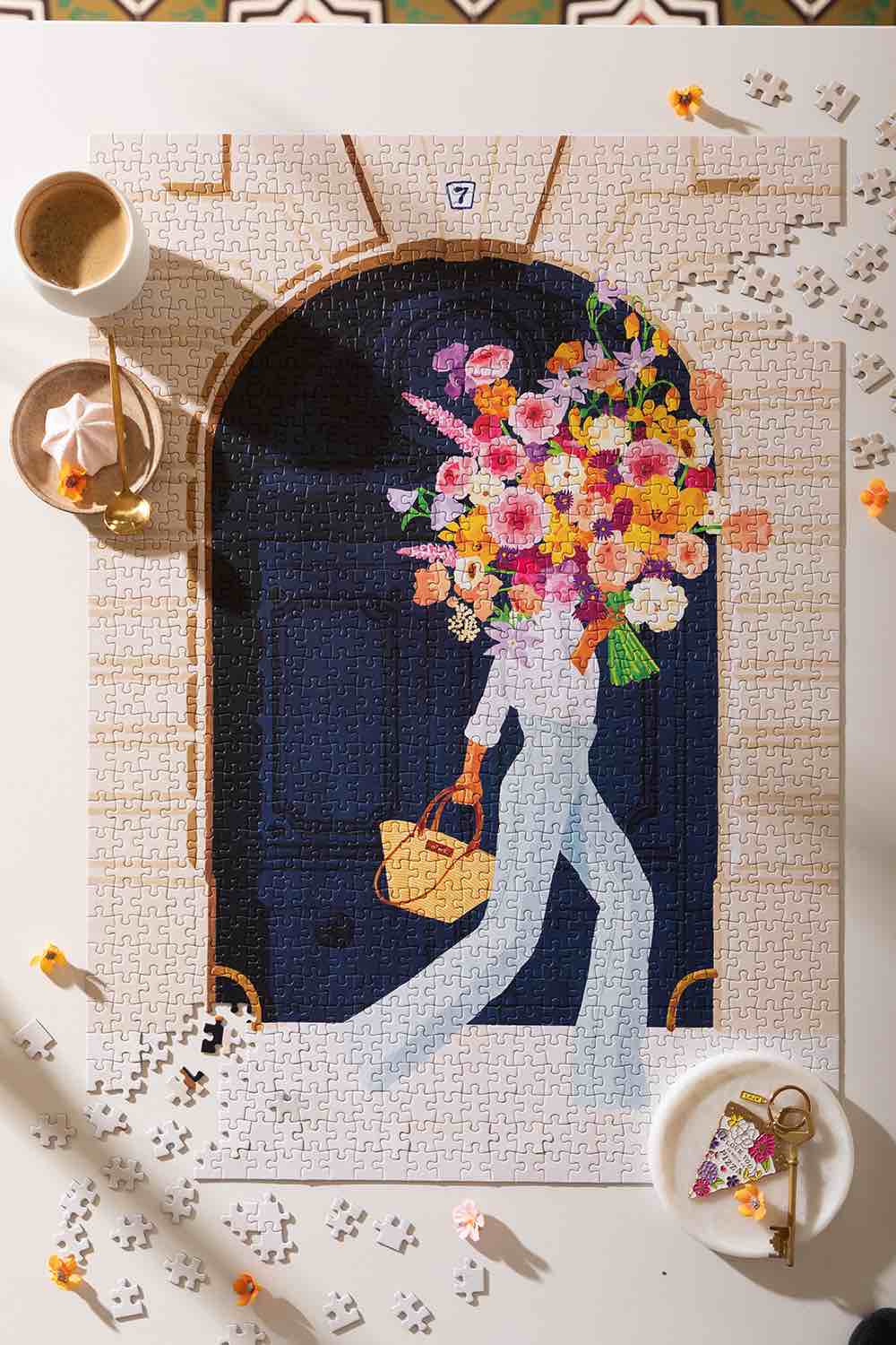 ATWS Jigsaw Puzzle 1000 pieces Puzzle Parisian Door
