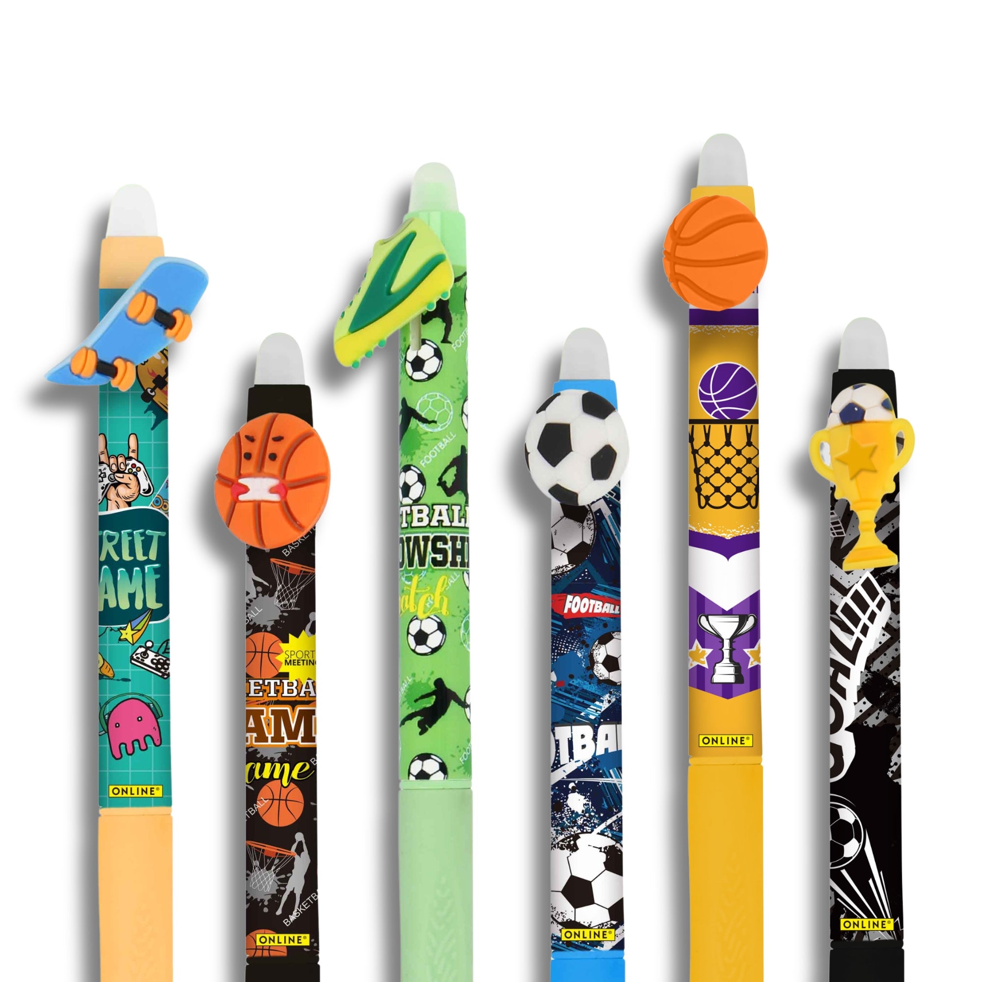 ONLINE Germany magiXX Fun 'Sports' CDU 30 Erasable Gel Pens