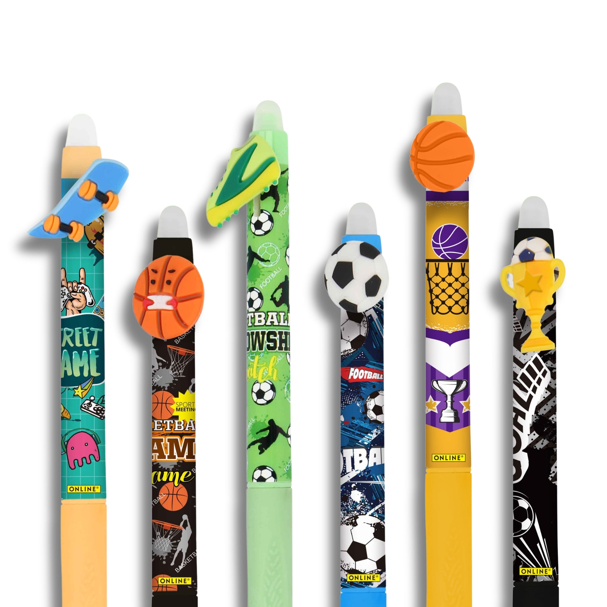 ONLINE Germany magiXX Fun 'Sports' CDU 30 Erasable Gel Pens