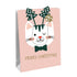 Clairefontaine Gift Bag Merry Christmas Cat Large