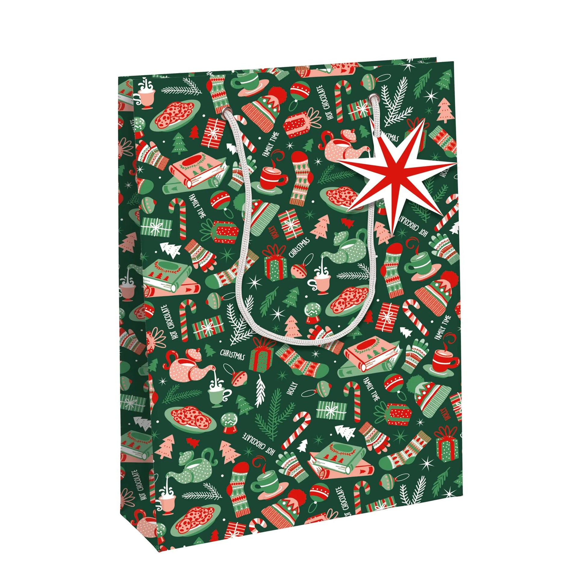 Clairefontaine Gift Bag Cosy Christmas Large