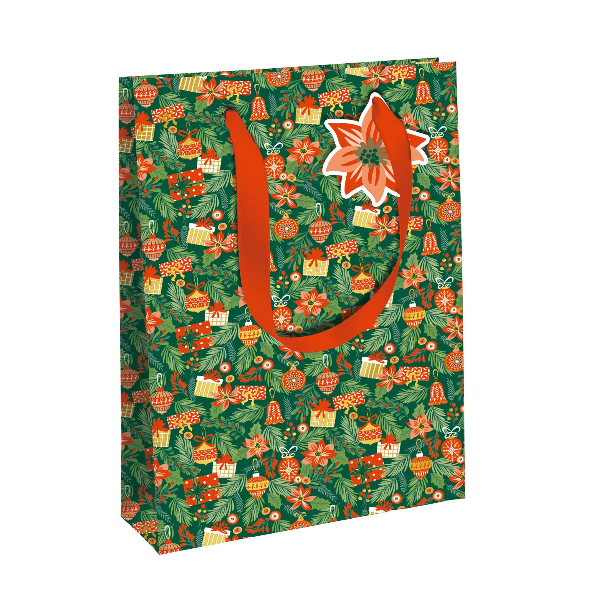 Clairefontaine Gift Bag Christmas Joy Large