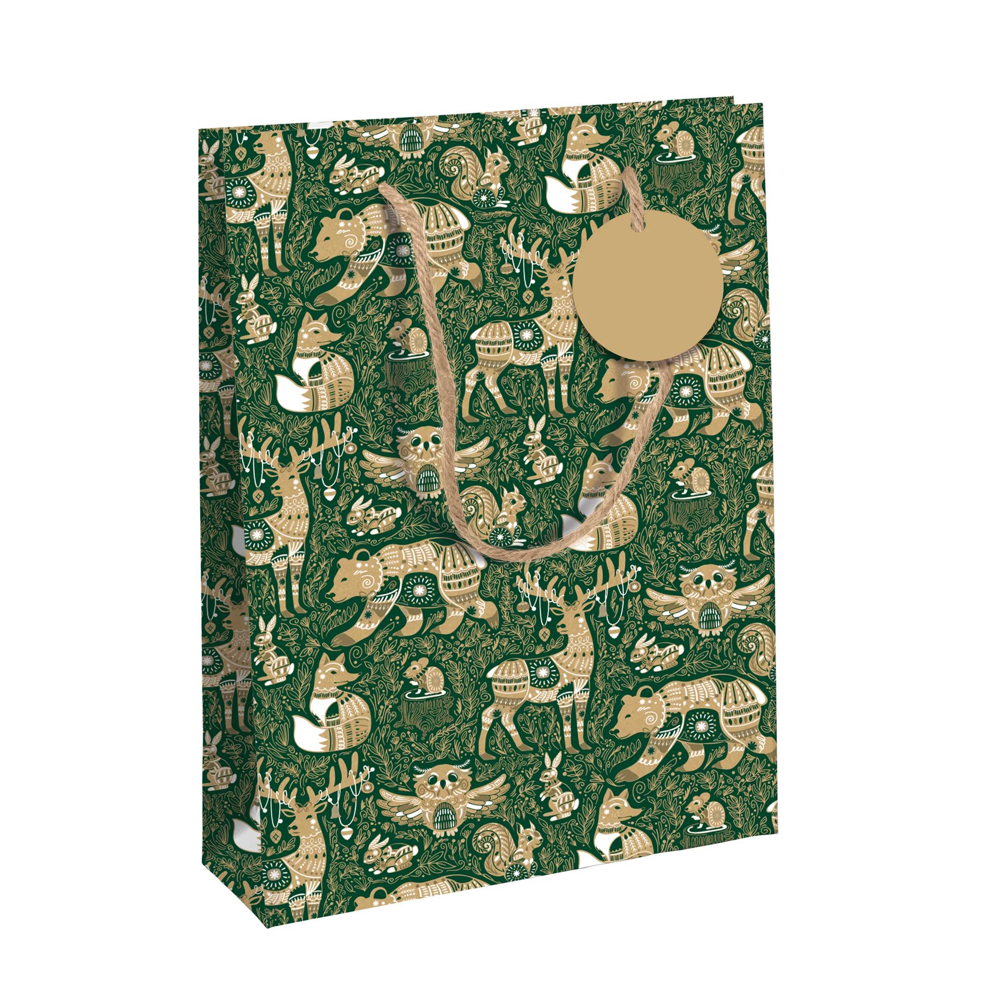 Clairefontaine Gift Bag Evergreen Large