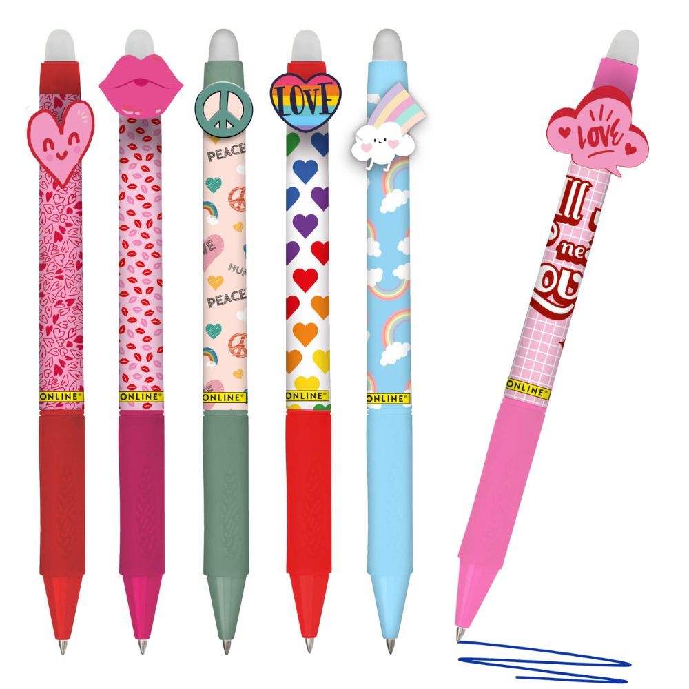 ONLINE Germany magiXX Fun 'Love & Peace' CDU 30 Erasable Gel Pens
