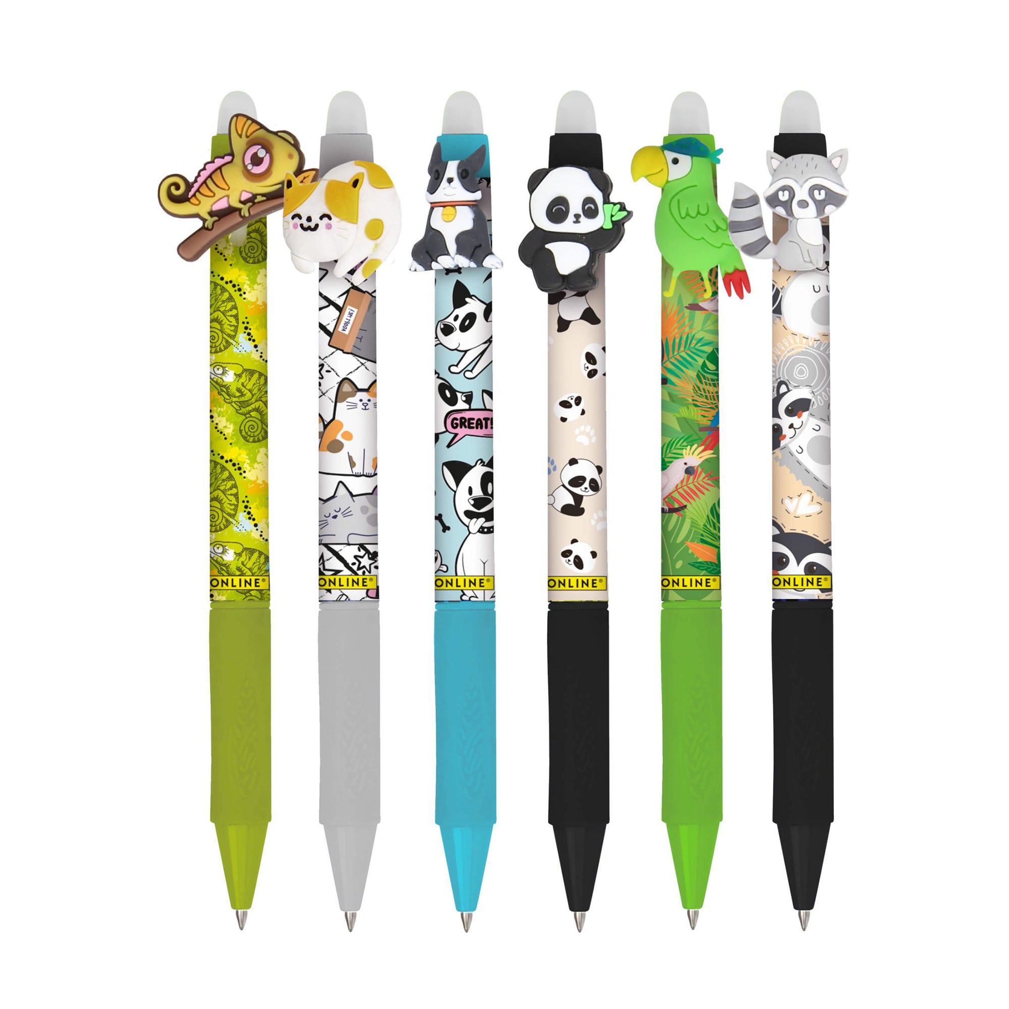 ONLINE Germany magiXX Fun 'Wild Life' CDU 30 Erasable Gel Pens